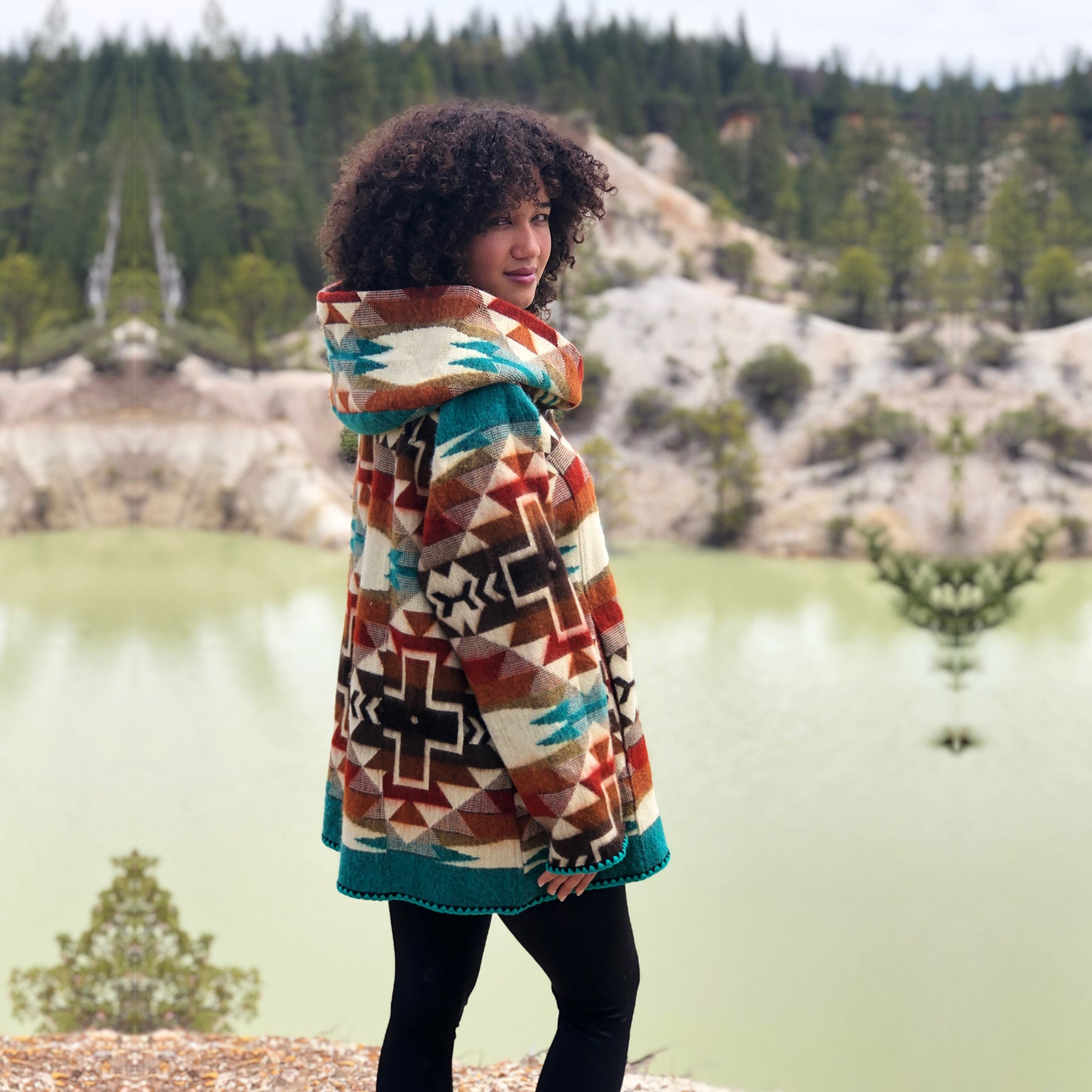 Ethnic Native Coat| Tribal Geometrical Coat| Festival Coat – Soulcraftsshop