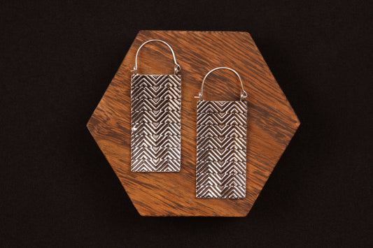 Zuni Silver Earring