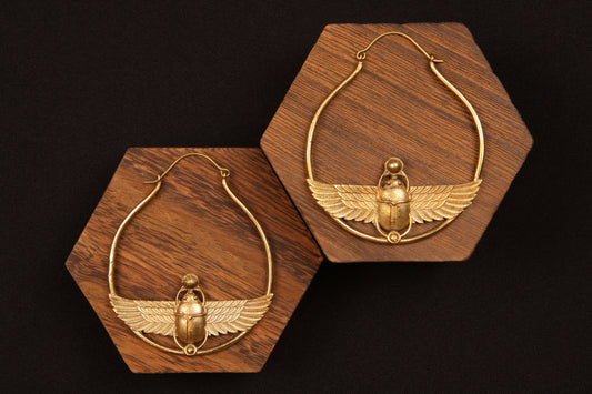Scarab Earring