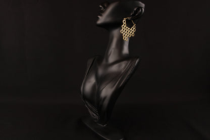 Honey Comb Earring