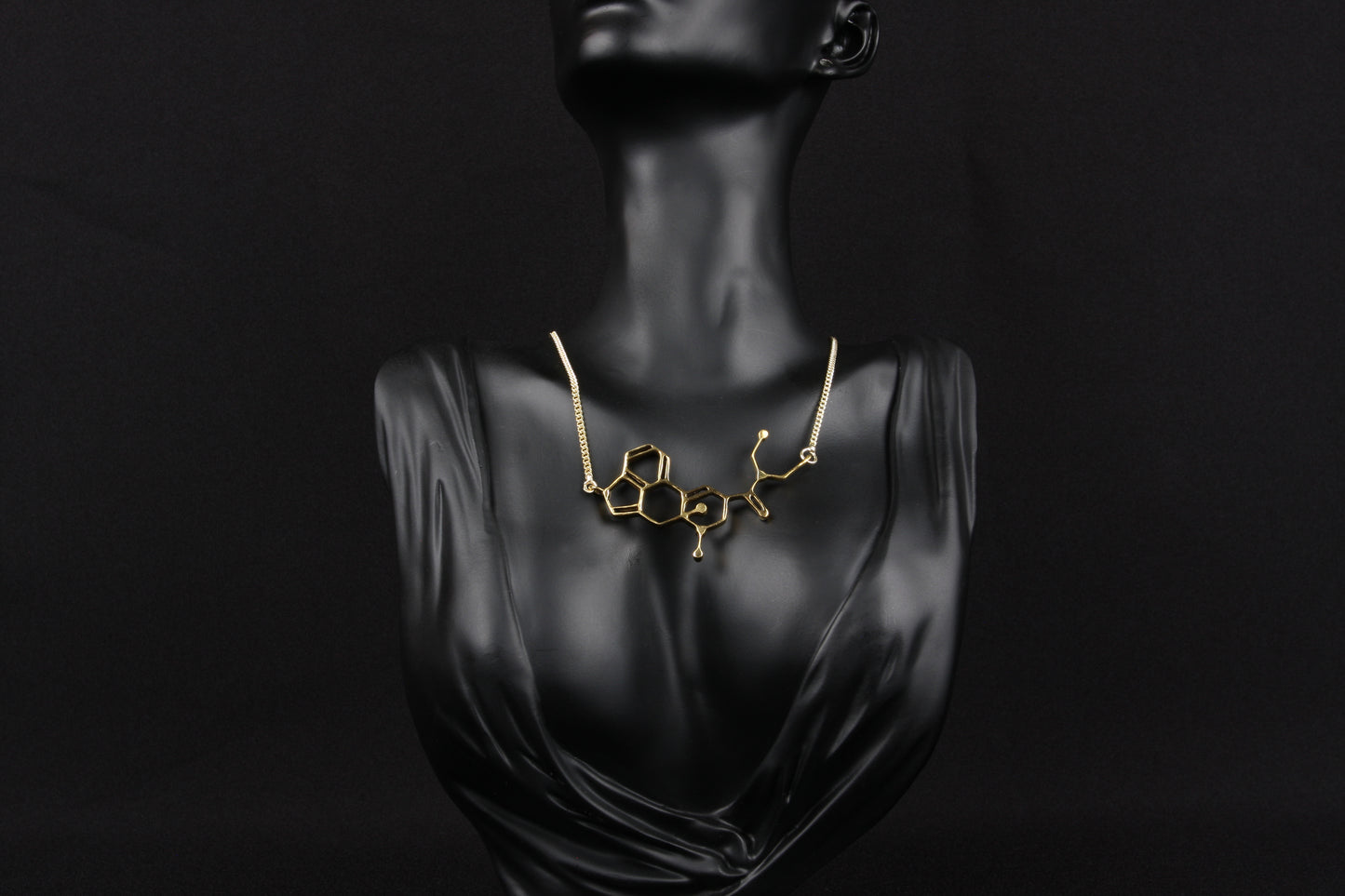 LSD Molecule Necklace