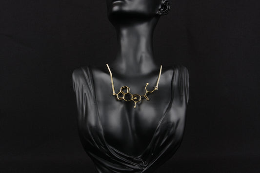 LSD Molecule Necklace
