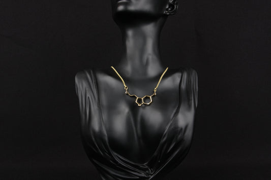 Seratonim Molecule Necklace