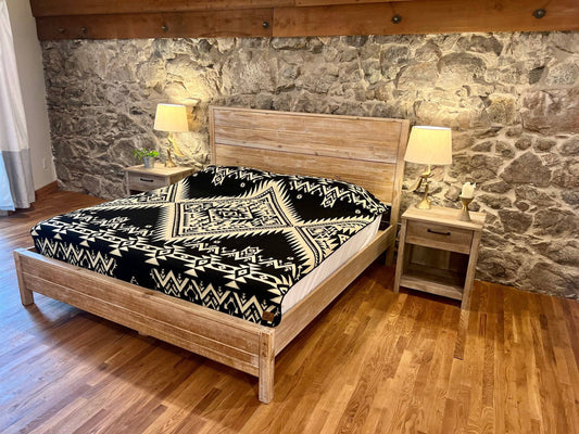 Inca Cross King Size Blanket | Alpaca