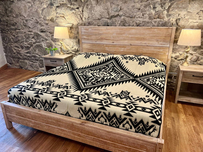Inca Cross King Size Blanket | Alpaca