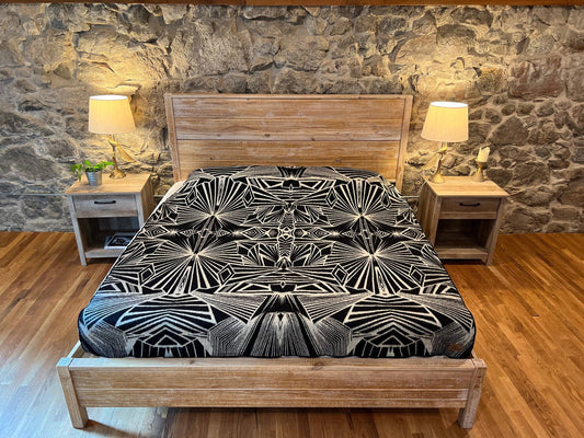 Crystals King Size Blanket/ Alpaca