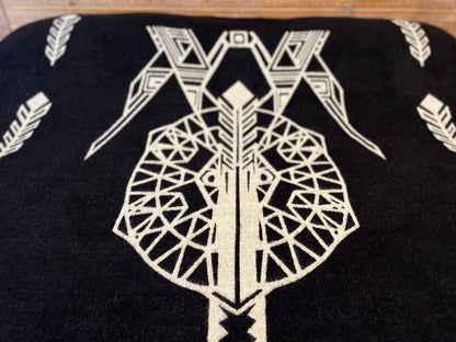 Arrow King Size Blanket/ Alpaca