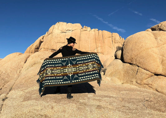 Emerald Shawl | Alpaca